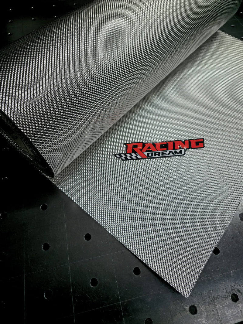 folia stal nierdzewna, 0,1mm, tłoczona, termoizolacja, heatshield