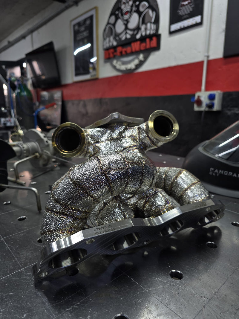 kolektor wydechowy, flansza, heatshield, stal nierdzewna, układ wydechowy